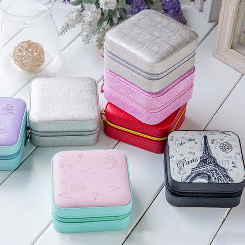 Alenvenew 2023 NEW Dustproof Jewelry Box for Women and Girls With Velvet Storage Earring Ring Necklace Bracelets