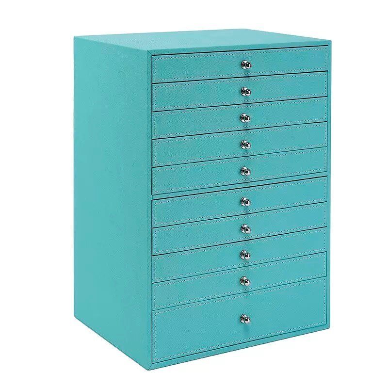 Anevenew 2023 New Super Large Capacity Ten Floor Premium Exquisite Light Luxury Jewelry Storage Cabinet