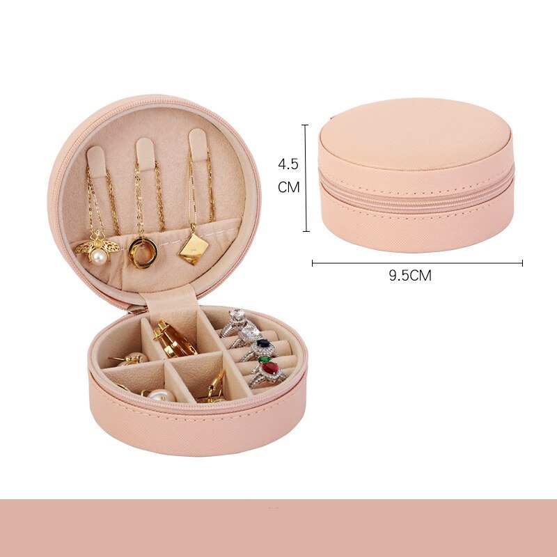 Alenvenew 2023 NEW Dustproof Jewelry Box for Women and Girls With Velvet Storage Earring Ring Necklace Bracelets
