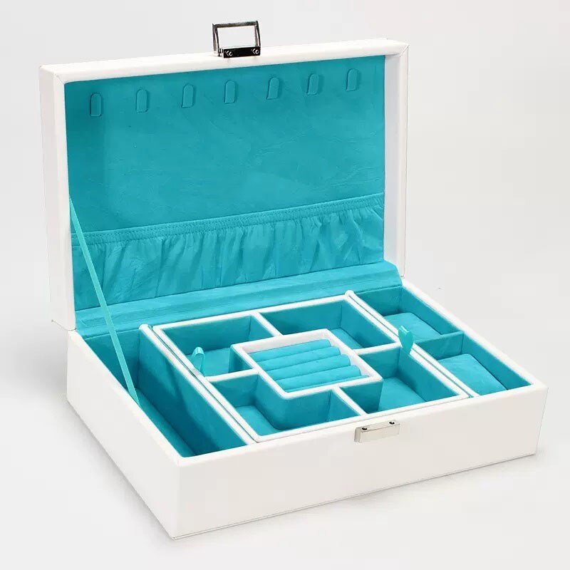 Alenvenew 2023 NEW Jewelry Box for Women and Girls With Velvet Dustproof  Storage Earring Ring Necklace Bracelets