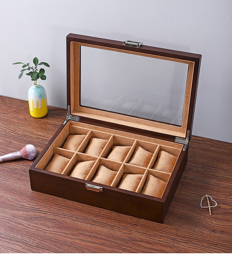 Anevenew 2023 Premium Exquisite Dustproof Bracelet Watch Home Arrangement Display Storage Box