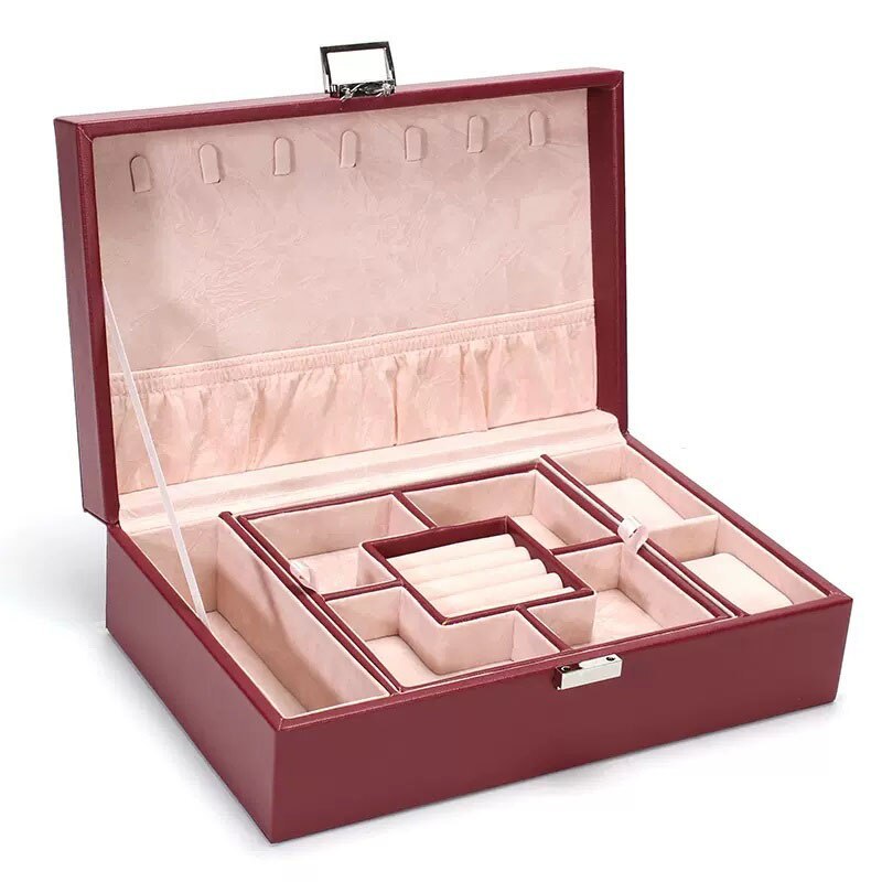 Alenvenew 2023 NEW Jewelry Box for Women and Girls With Velvet Dustproof  Storage Earring Ring Necklace Bracelets