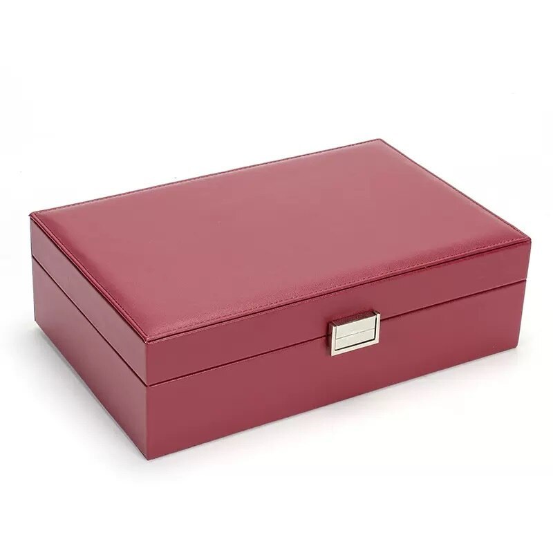 Alenvenew 2023 High-Grade Exquisite Large-Capacity Dust-Proof Necklace Ring Earrings Jewelry Storage box