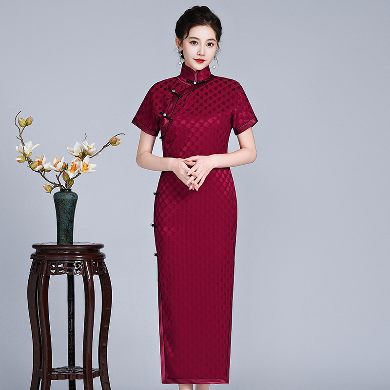 Embroidered Cheongsam