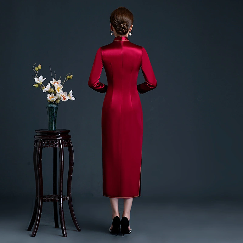 Embroidered Cheongsam