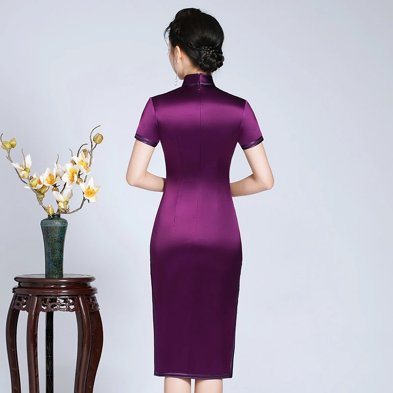 Embroidered Cheongsam