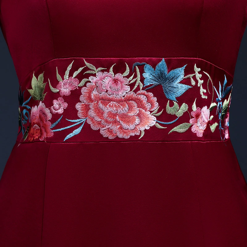 Embroidered Cheongsam