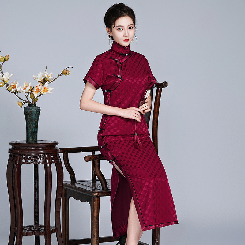 Embroidered Cheongsam