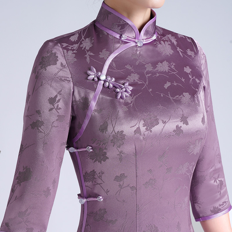 Embroidered Cheongsam