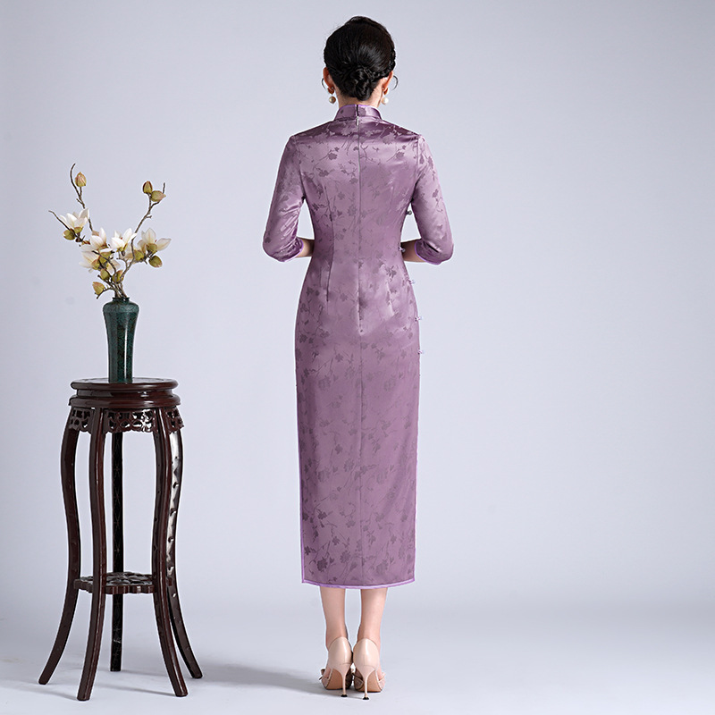 Embroidered Cheongsam