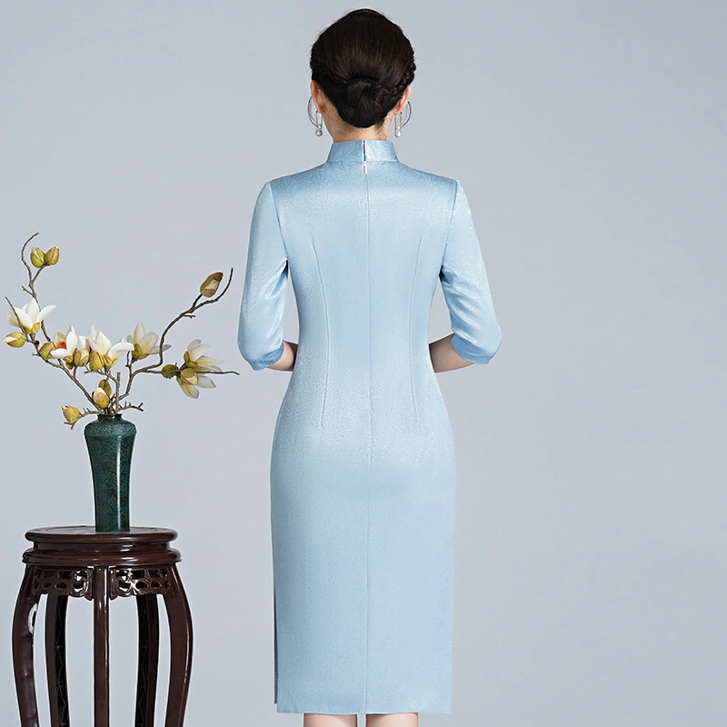 Embroidered Cheongsam