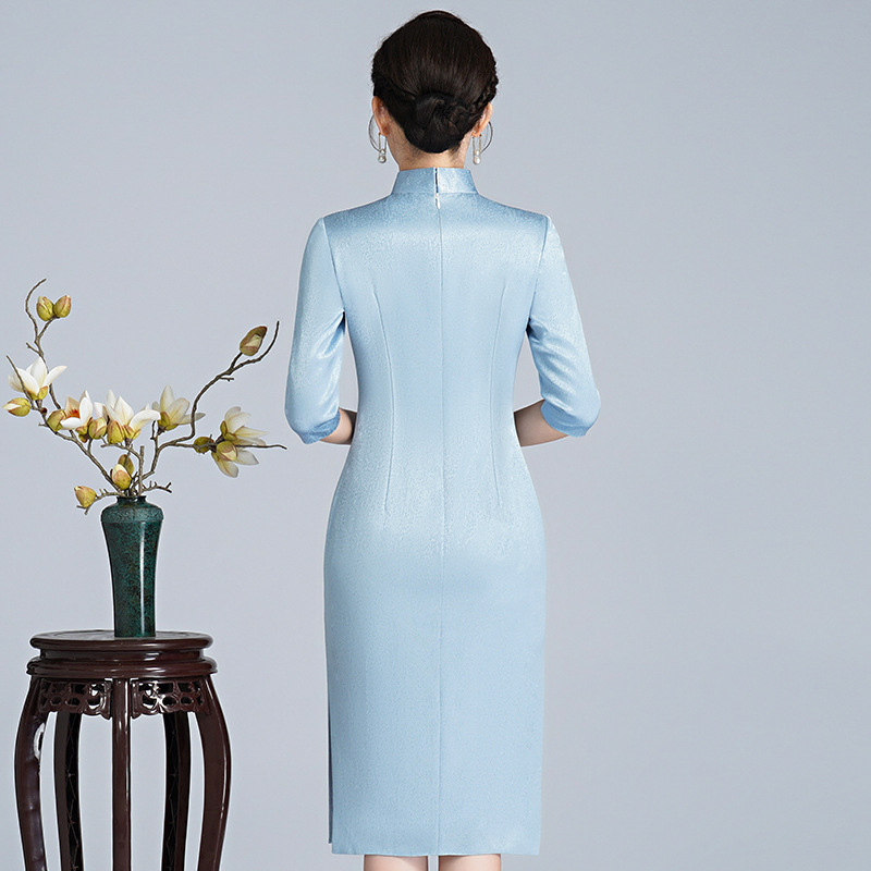 Embroidered Cheongsam