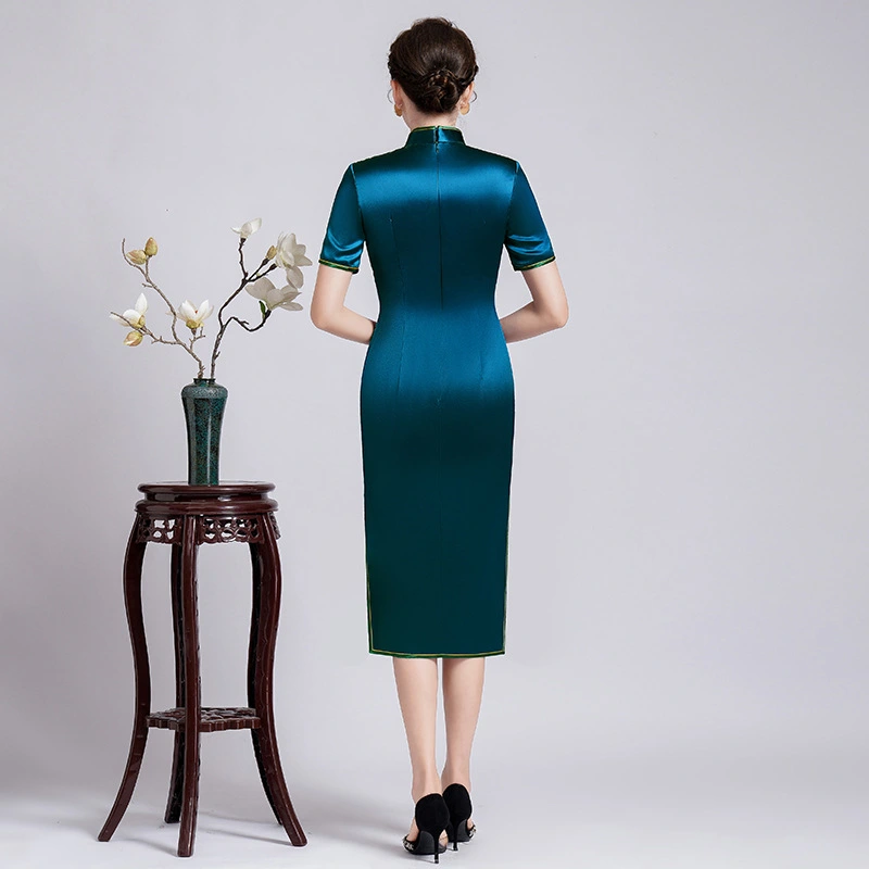 Embroidered Cheongsam