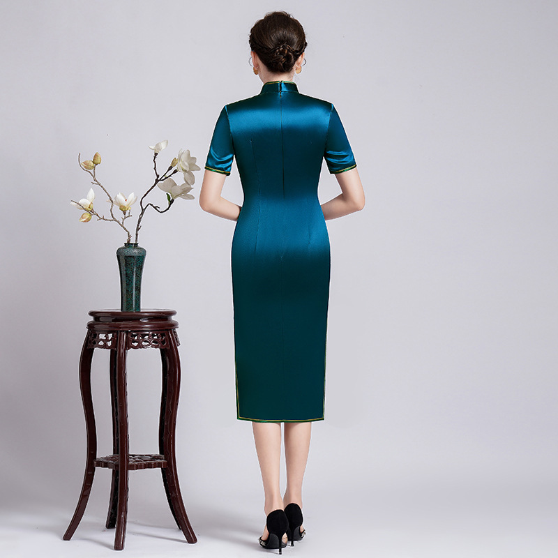 Embroidered Cheongsam