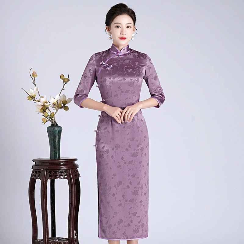 Embroidered Cheongsam
