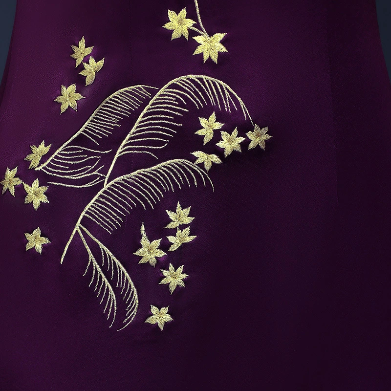 Embroidered Cheongsam