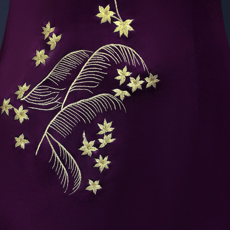 Embroidered Cheongsam