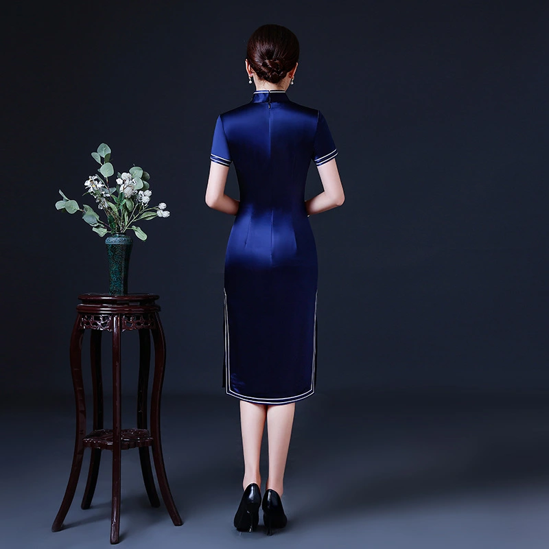 Embroidered Cheongsam