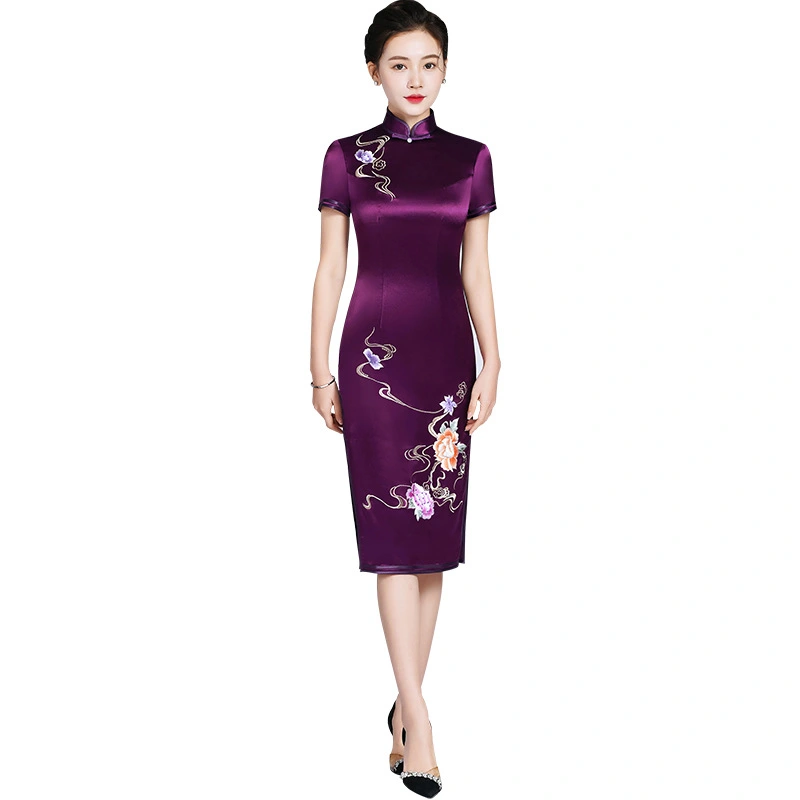 Embroidered Cheongsam