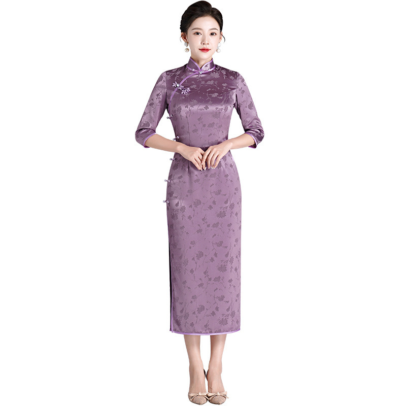 Embroidered Cheongsam