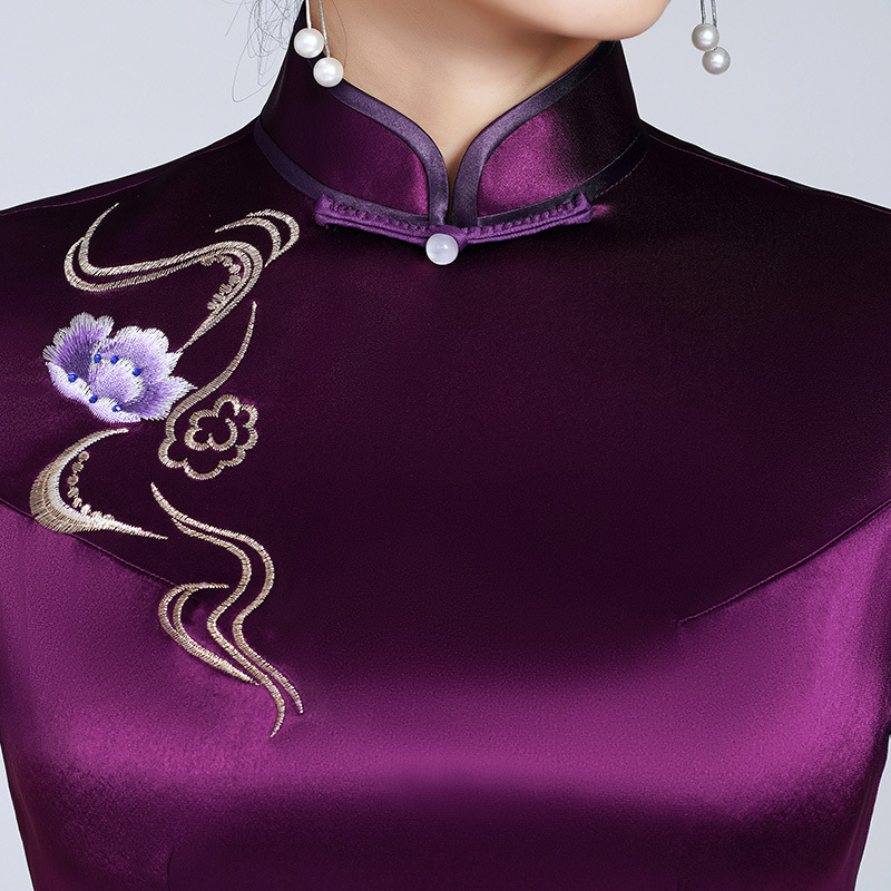 Embroidered Cheongsam