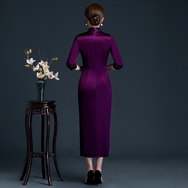 Embroidered Cheongsam