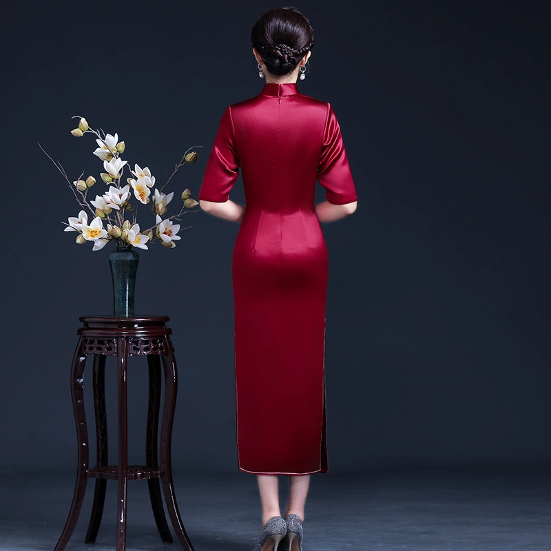 Embroidered Cheongsam
