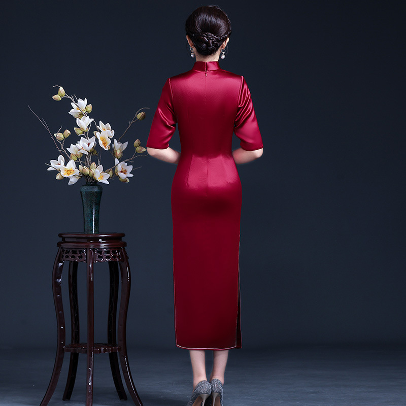 Embroidered Cheongsam