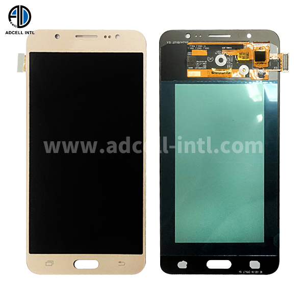 Lcd para Samsung J7 2016 OLED Dorado