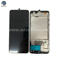 Lcd para Samsung A22 4G Con Marco OLED Negro