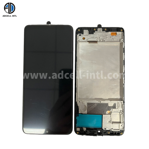 Lcd para Samsung A22 4G Con Marco OLED Negro