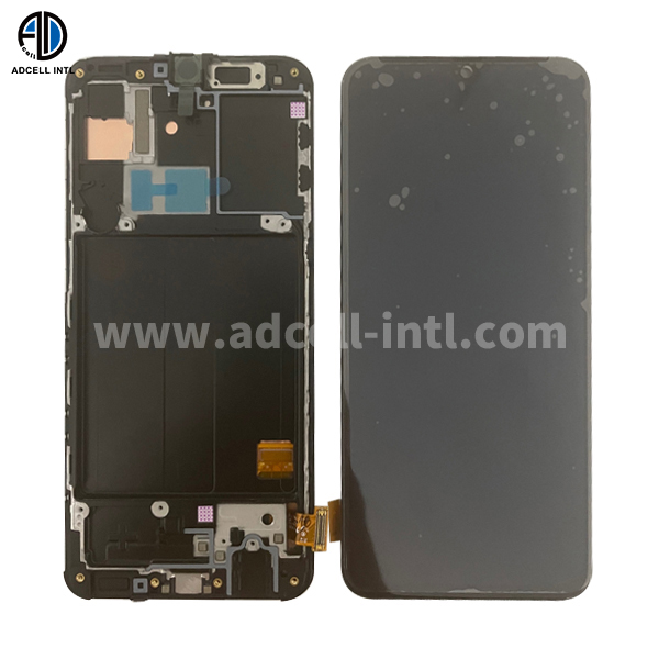 Lcd para Samsung A40 Con Marco Original Negro