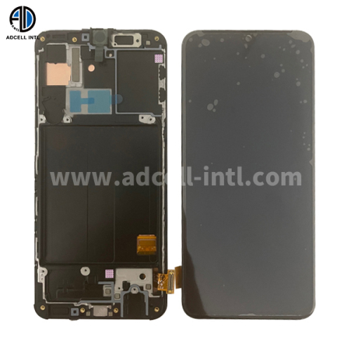 Lcd para Samsung A40 Con Marco Original Negro