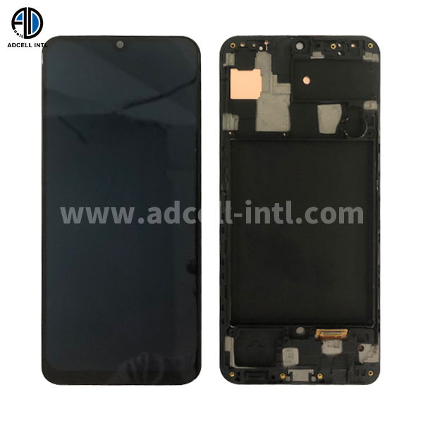 Lcd para Samsung A50S Con Marco Original Negro