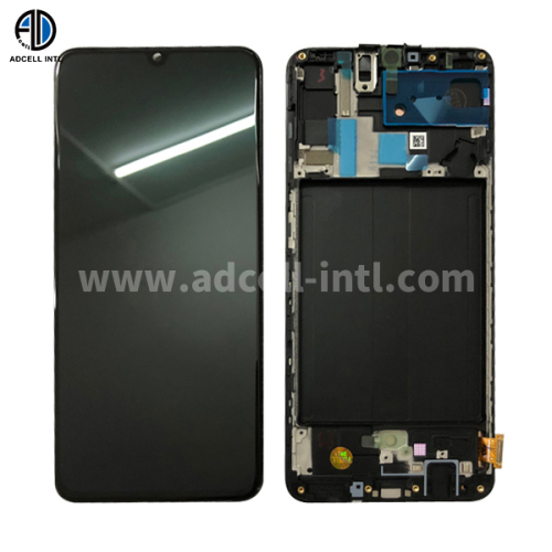 Lcd para Samsung A70 Con Marco Original Negro