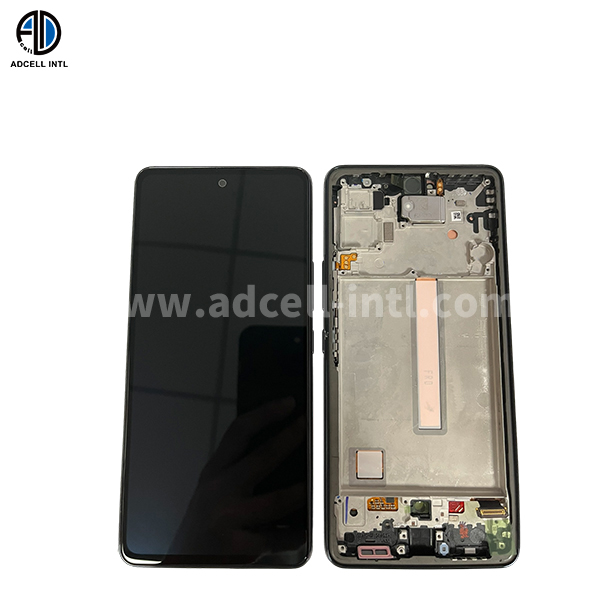 Lcd para Samsung A53 Con Marco Original Negro