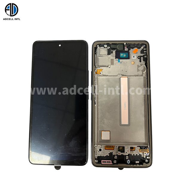 Lcd para Samsung A53 Con Marco OLED Negro