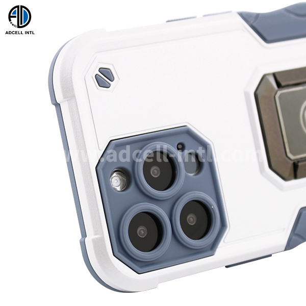 TPU+PC+Ring 2 in 1 Cases with Precise Holes