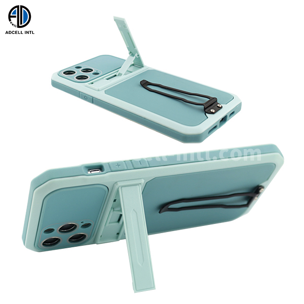 3-in-1 case with stand and clip