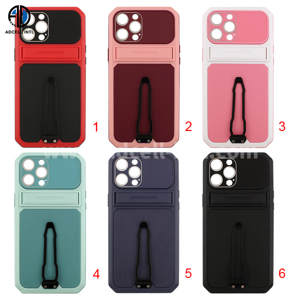 3-in-1 case with stand and clip