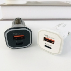 Fast Car Charger for Phone LZ-306A+C Quick charge