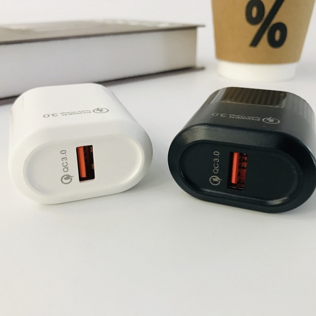 Cargador de viaje casa con QC3.0 entrada rapida carga
