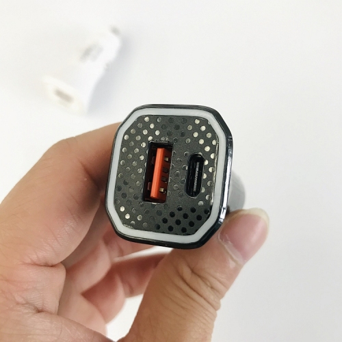 Fast Car Charger for Phone LZ-306A+C Quick charge
