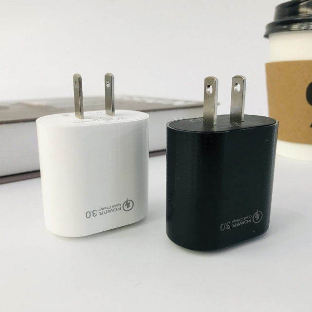 Cargador de viaje casa con QC3.0 entrada rapida carga