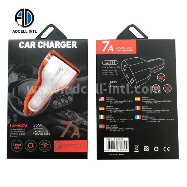 Car Charger for Phone LZ-368 Fast Charge