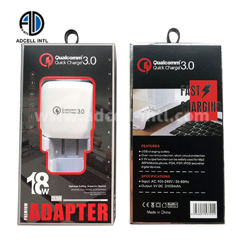 Cargador de Viaje para Celulares LZ-008 Rapida Carga