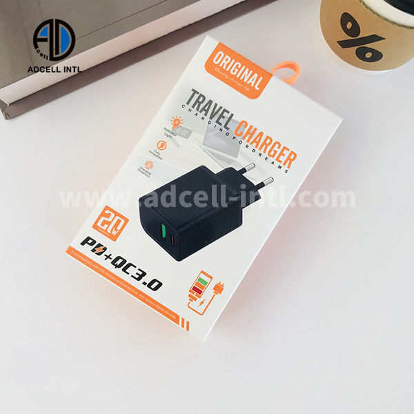 Cargador de Viaje para Celulares LZ-106A+C Rapida Carga