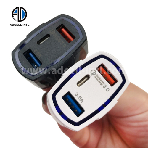 Car Charger for Phone LZ-368 Fast Charge