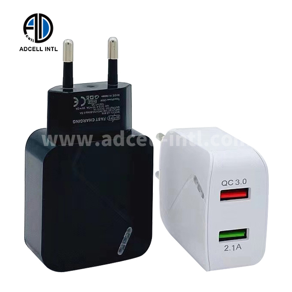 Travel Charger for Phone LZ-728 Double U Fast Charge
