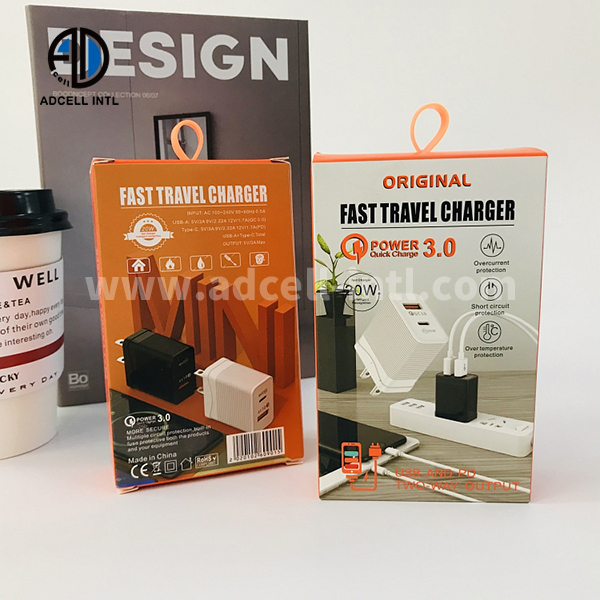 Travel Charger for Phone LZ-728A+C Fast Charge